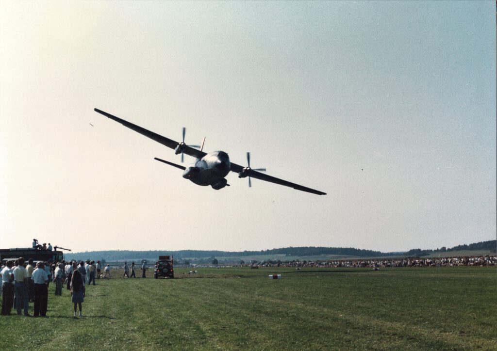 Transall am Flugplatz Egweil